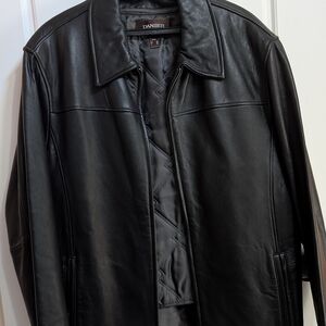 Men's Black Leather Jacket